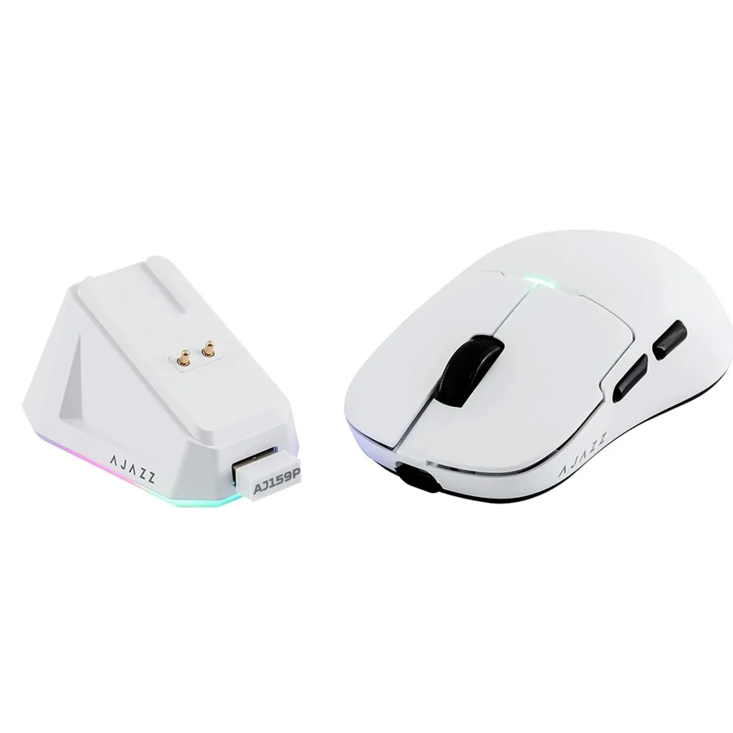 Ajazz AJ159 P Wireless Blanc