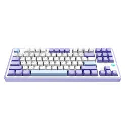 Ajazz AK870 Magnetic ANSI US Blanc Bleu Rose