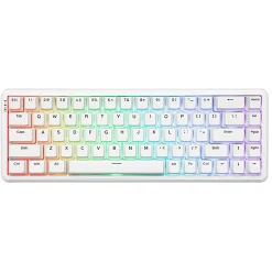 Ajazz AK680 MAX Magnetic ANSI US Blanc