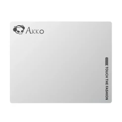 Akko Tapis de Souris en Verre Blanc