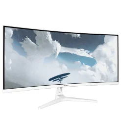 Arozzi Nova 34″ VA 2K UWQHD 165Hz Blanc