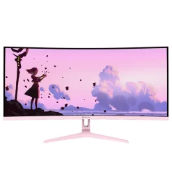 Arozzi Nova 34″ VA 2K UWQHD 165Hz Rose