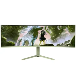Arozzi Nova 49″ VA 5K UWQHD 165Hz Forest Green