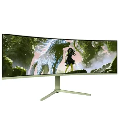 Arozzi Nova 49″ VA 5K UWQHD 165Hz Forest Green