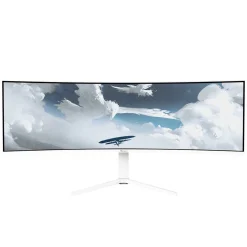 Arozzi Nova 49″ VA 5K UWQHD 165Hz Blanc