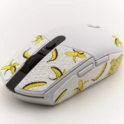 BT.L Grips pour Logitech G305 Banana White