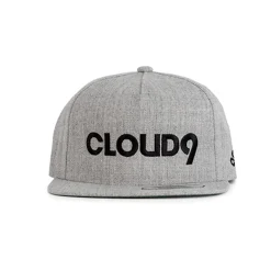 Cloud9 Wordmark Snapback Gris