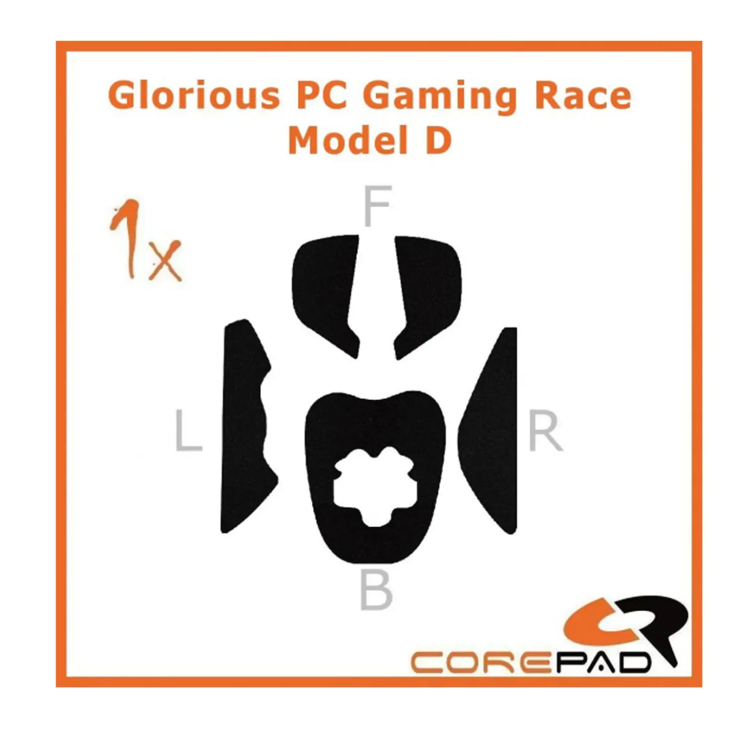 Corepad Grips Glorious Model D