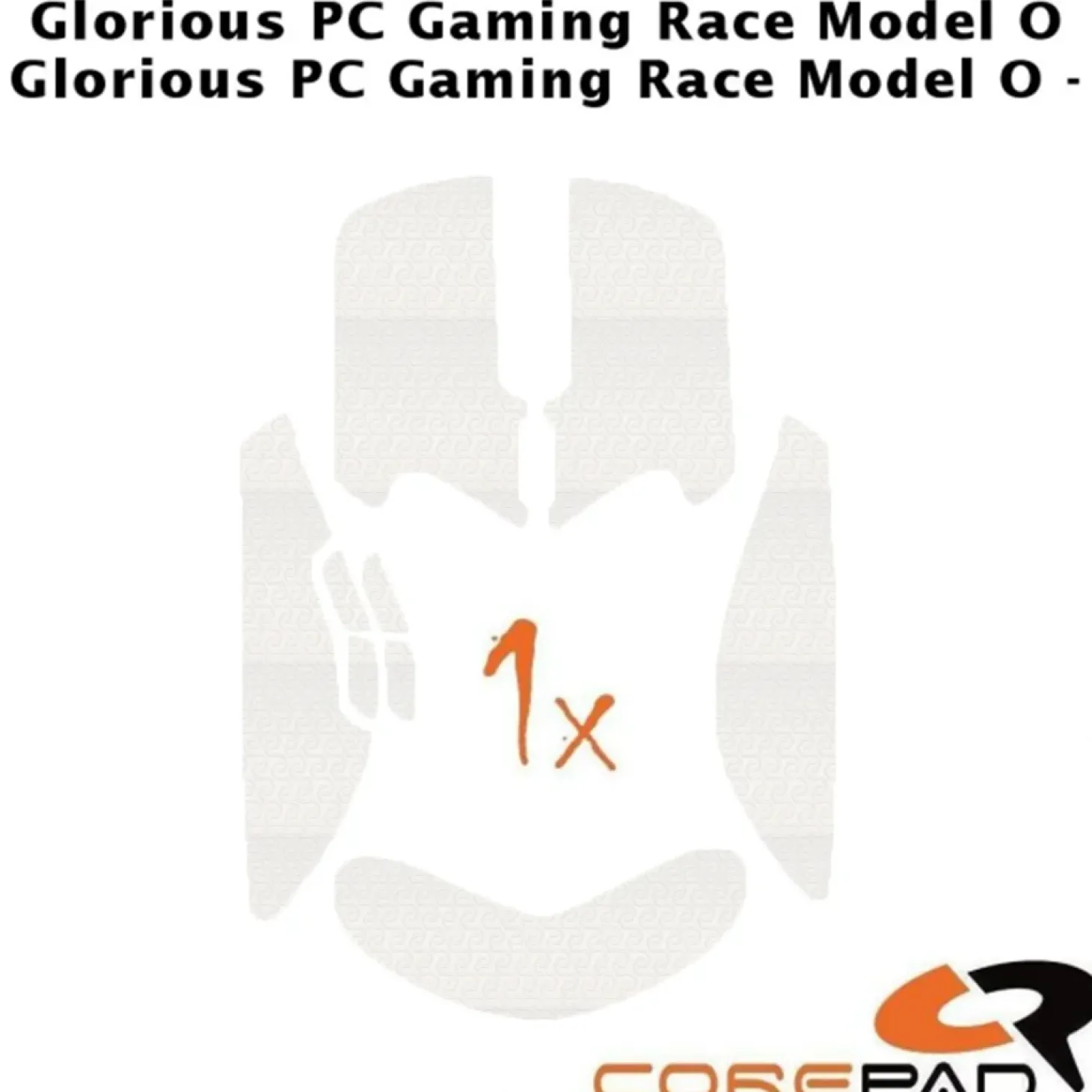 Corepad Grips Glorious Model O / Model O Minus Blanc