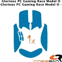Corepad Grips Glorious Model O / Model O Minus Bleu