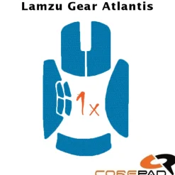 Corepad Grips Lamzu Atlantis Superlight Soft Bleu