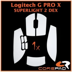 Corepad Grips Logitech G Pro X Superlight 2 DEX Blanc
