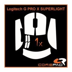 Corepad Grips Logitech G Pro X Superlight / Superlight 2 Soft Blanc