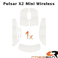 Corepad Grips Pulsar X2 Mini / X2-V2 Mini Wireless Soft Blanc