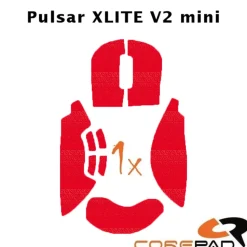 Corepad Grips Pulsar XLITE V2 Mini Soft Rouge