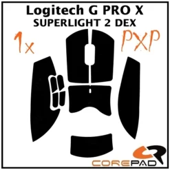 Corepad Grips PXP Logitech G PRO X SUPERLIGHT 2 DEX Noir