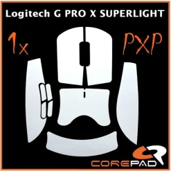Corepad Grips PXP Logitech G PRO X SUPERLIGHT / G PRO X SUPERLIGHT 2 Blanc