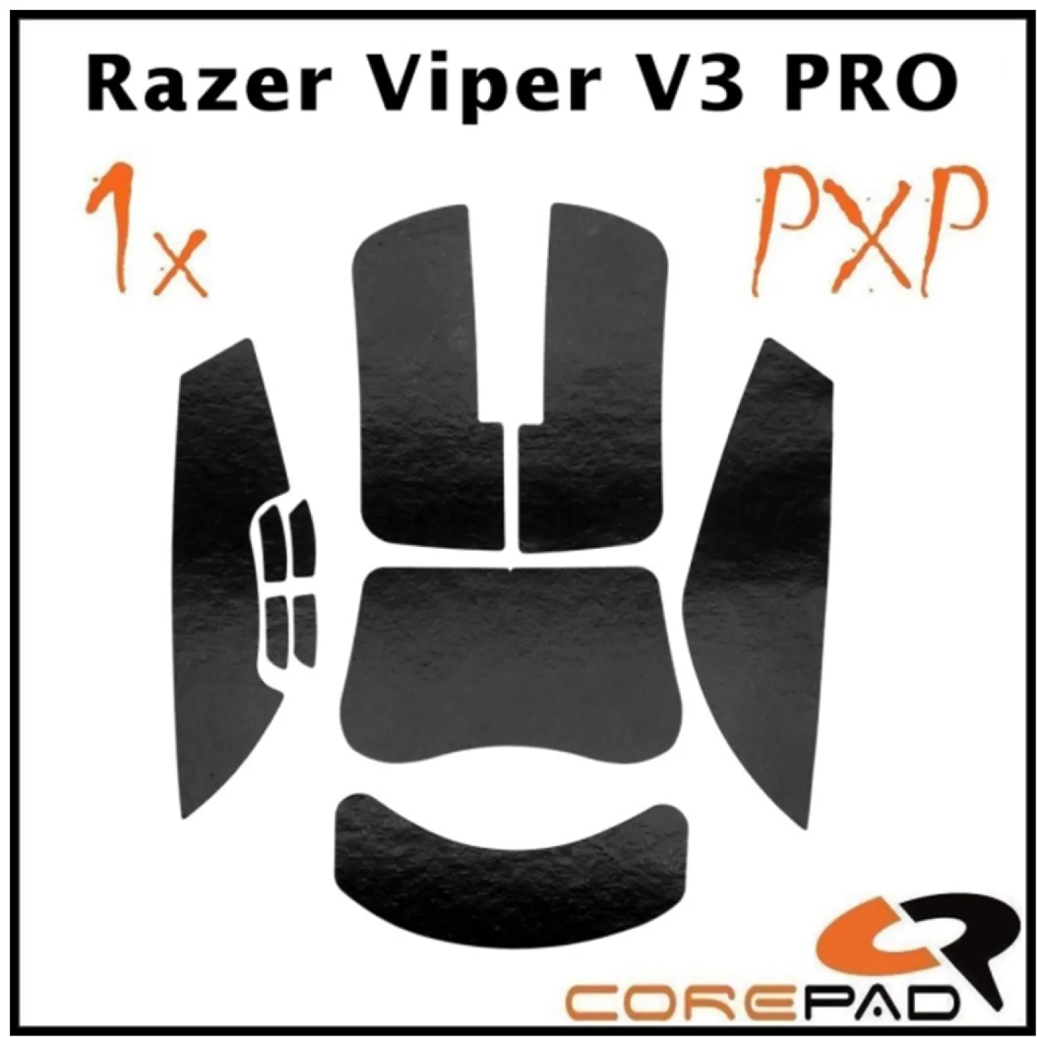 Corepad Grips PXP Razer Viper V3 Pro Noir