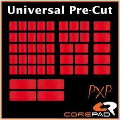 Corepad Grips PXP Universel Pre-Cut Clavier & Souris Rouge