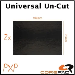 Corepad Grips PXP Universel Un-Cut DIY Clavier & Souris Noir