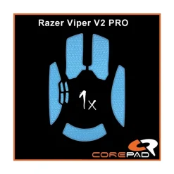 Corepad Grips Razer Viper V2 Pro Wireless Soft Bleu