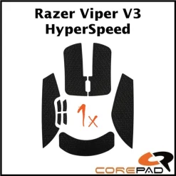Corepad Grips Razer Viper V3 HyperSpeed Wireless Soft Noir