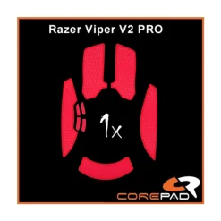 Corepad Grips Razer Viper V2 Pro Wireless Soft Rouge