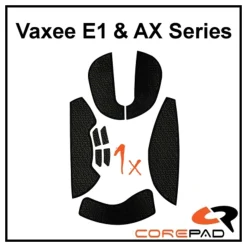 Corepad Grips Vaxee E1 4K / AX Series Wireless Noir