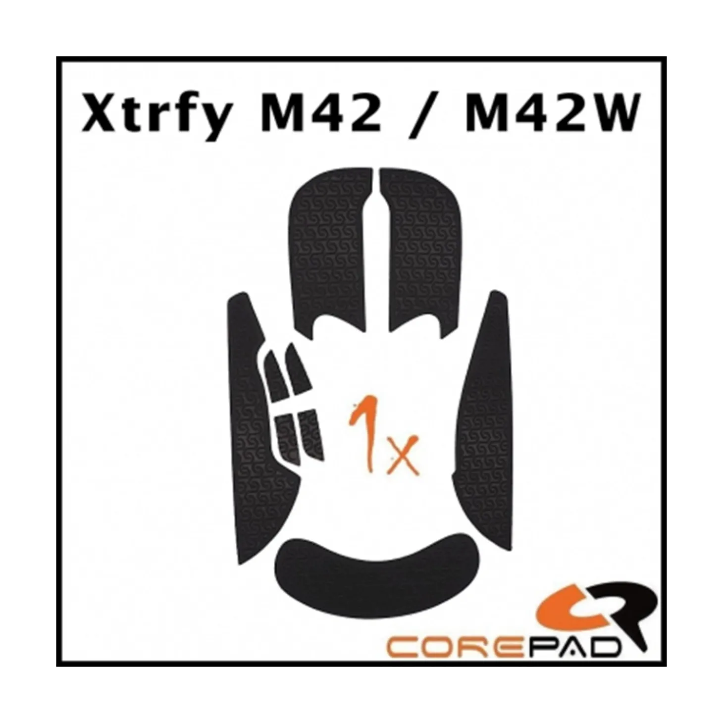 Corepad Grips Xtrfy M42 / M42 Wireless Soft Noir