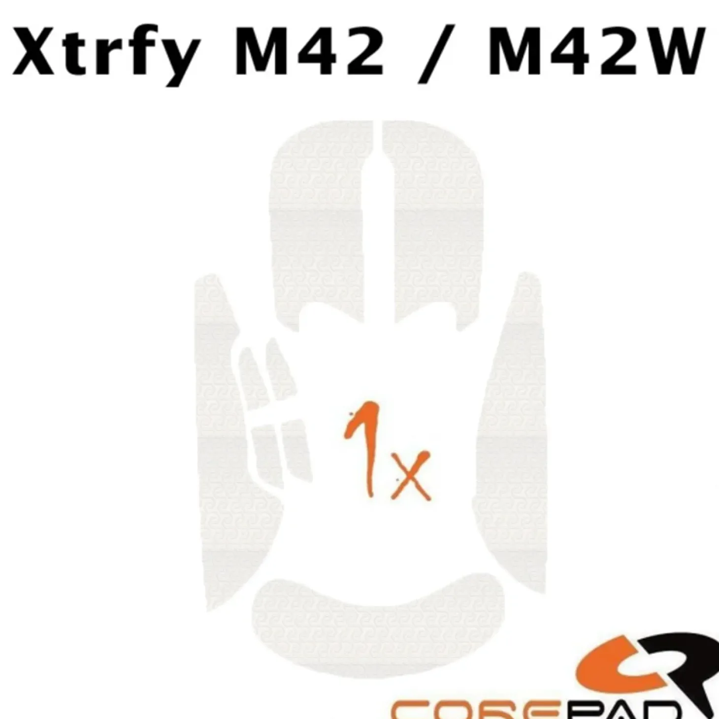 Corepad Grips Xtrfy M42 / M42 Wireless Soft Blanc