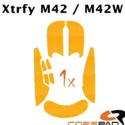 Corepad Grips Xtrfy M42 / M42 Wireless Soft Orange