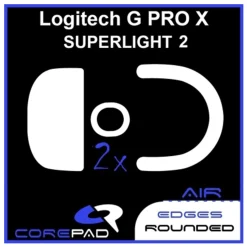Corepad Patins Teflon AIR Logitech G PRO X Superlight 2