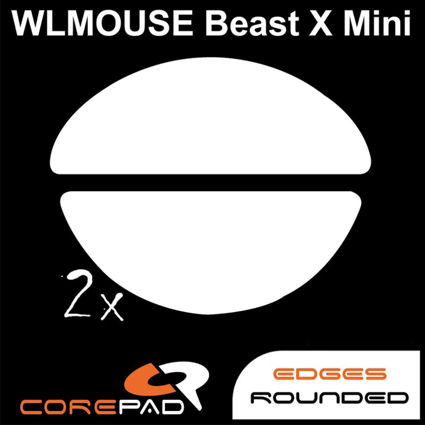 Corepad Patins Teflon PRO WLMouse Beast X Mini / Beast X Mini Pro