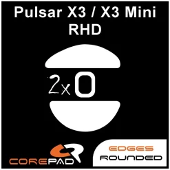 Corepad Patins Teflon PRO Pulsar X3 RHD / X3 Mini RHD