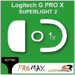 Corepad Patins Teflon PRO MAX Logitech G PRO X SUPERLIGHT 2