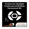 Corepad Patins Teflon PRO FinalMouse Darmoshark M3 / Darmoshark M3 4K / FinalMouse Ultralight Pro / Tournament Pro / Air58 Ninja