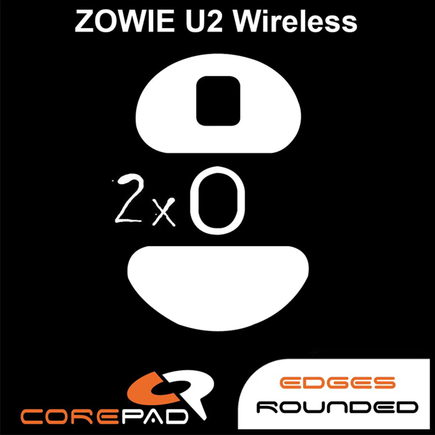 Corepad Patins Teflon PRO Zowie U2