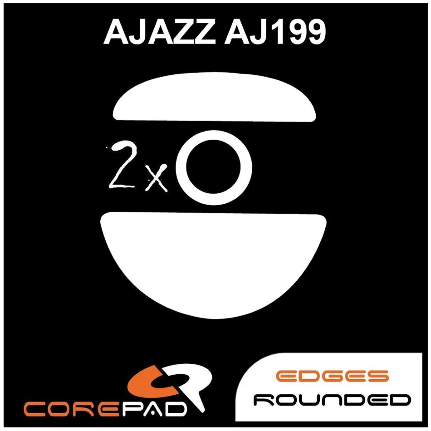 Corepad Patins Teflon PRO Ajazz AJ199/AM3 PRO/AM3 MAX
