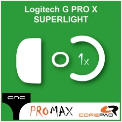 Corepad Patins Teflon PRO MAX Logitech G PRO X SUPERLIGHT 1