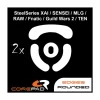 Corepad Patins Teflon PRO Steelseries XAI / Sensei / Sensei Ten / MLG / RAW / Fnatic / Guild Wars 2