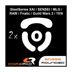 Corepad Patins Teflon PRO Steelseries XAI / Sensei / Sensei Ten / MLG / RAW / Fnatic / Guild Wars 2