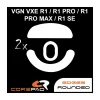 Corepad Patins Teflon PRO VGN VXE Dragonfly R1 / R1 PRO / R1 PRO MAX / R1 SE Wireless