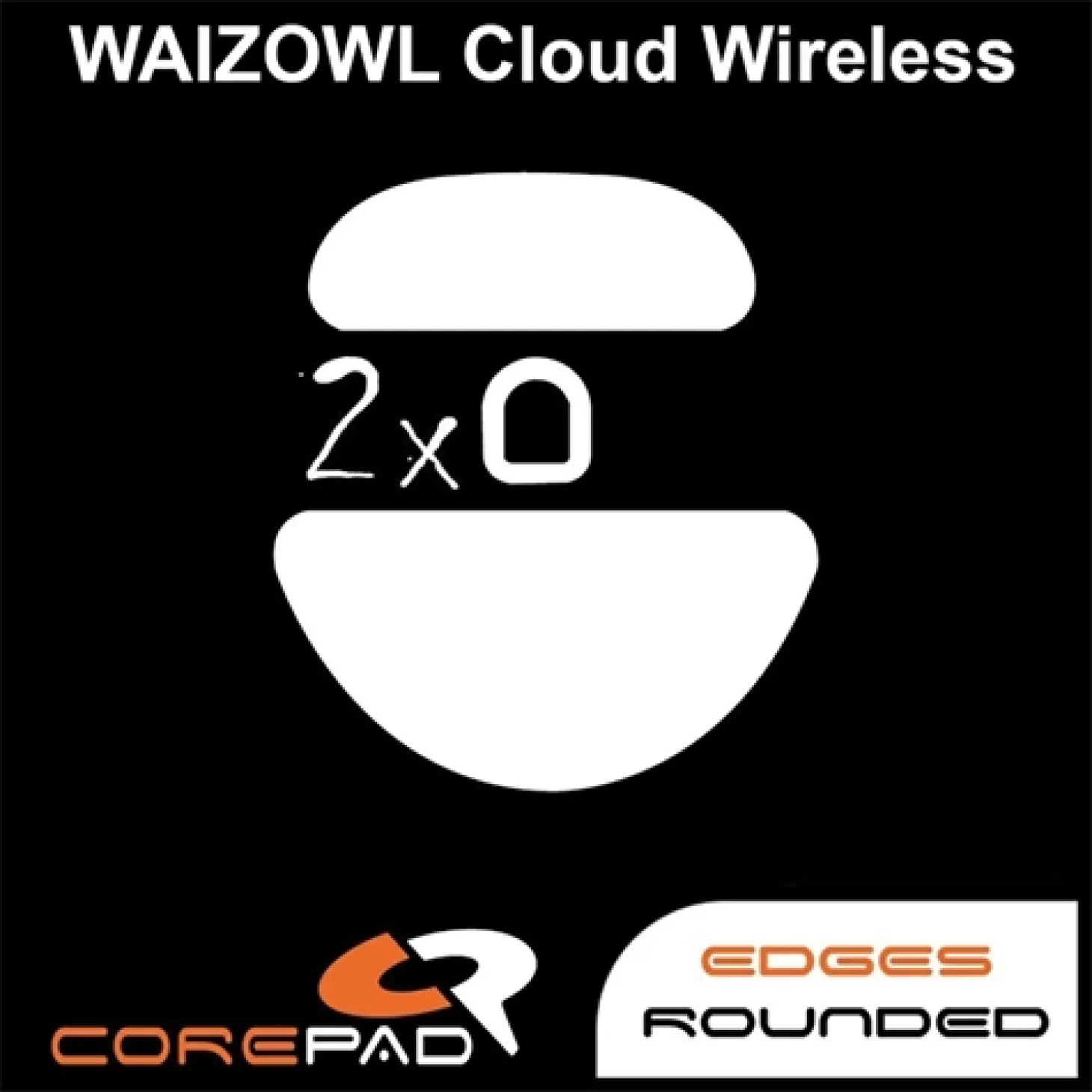 Corepad Patins Teflon PRO Waizowl Cloud Wireless