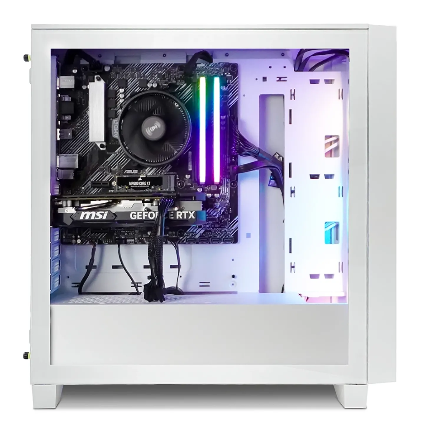 CORSAIR iCUE 3000D – Ryzen 5 5500 – RTX 4060 – 16Go DDR4 3600Mhz – SSD 1To
