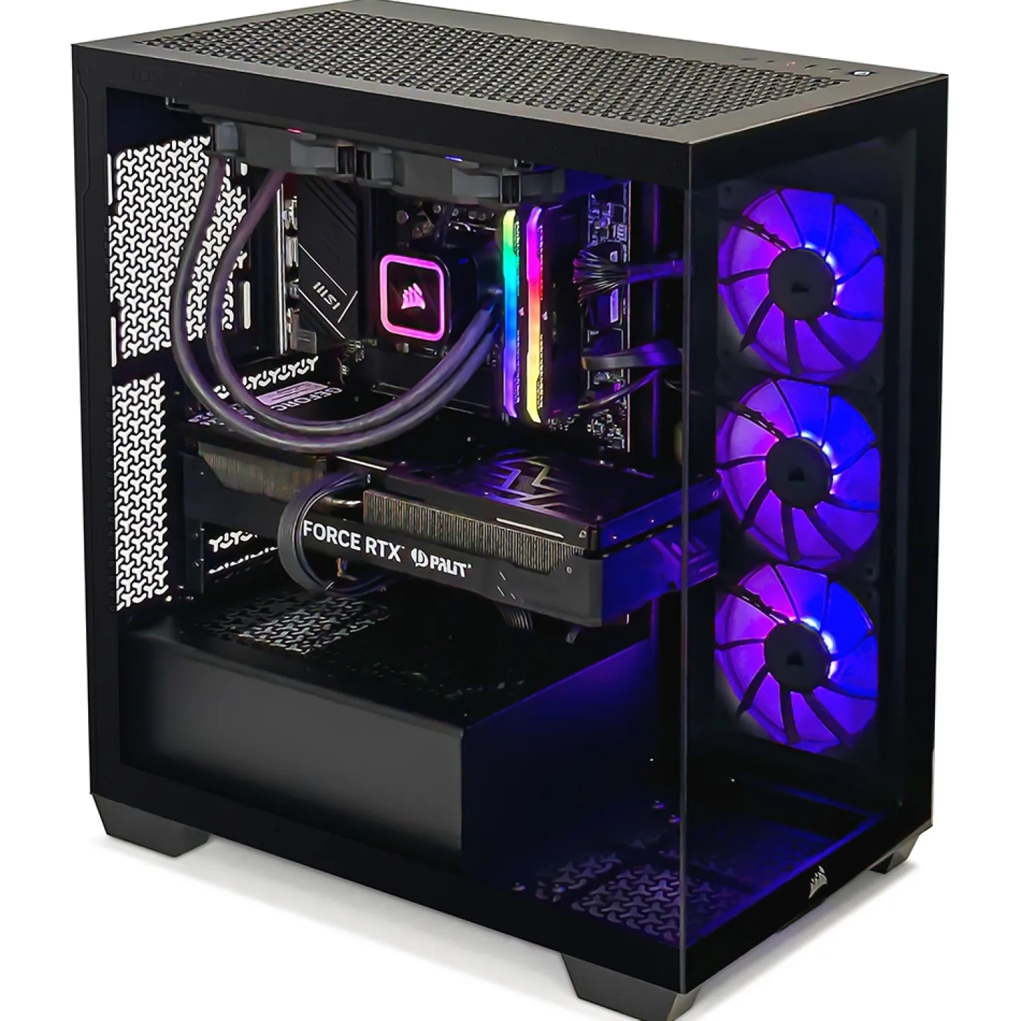 CORSAIR iCUE 3500X 5080 – Intel Core I9 14900KF – RTX 5080 – 32Go DDR5 6000Mhz – SSD 1To