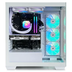 CORSAIR iCUE 3500X – Intel Core I7 12700KF – RTX 4060 – 16Go DDR4 3600Mhz – SSD 1To Blanc