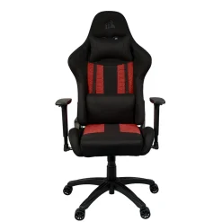 Corsair TC100 RELAXED Fabric Noir/Rouge
