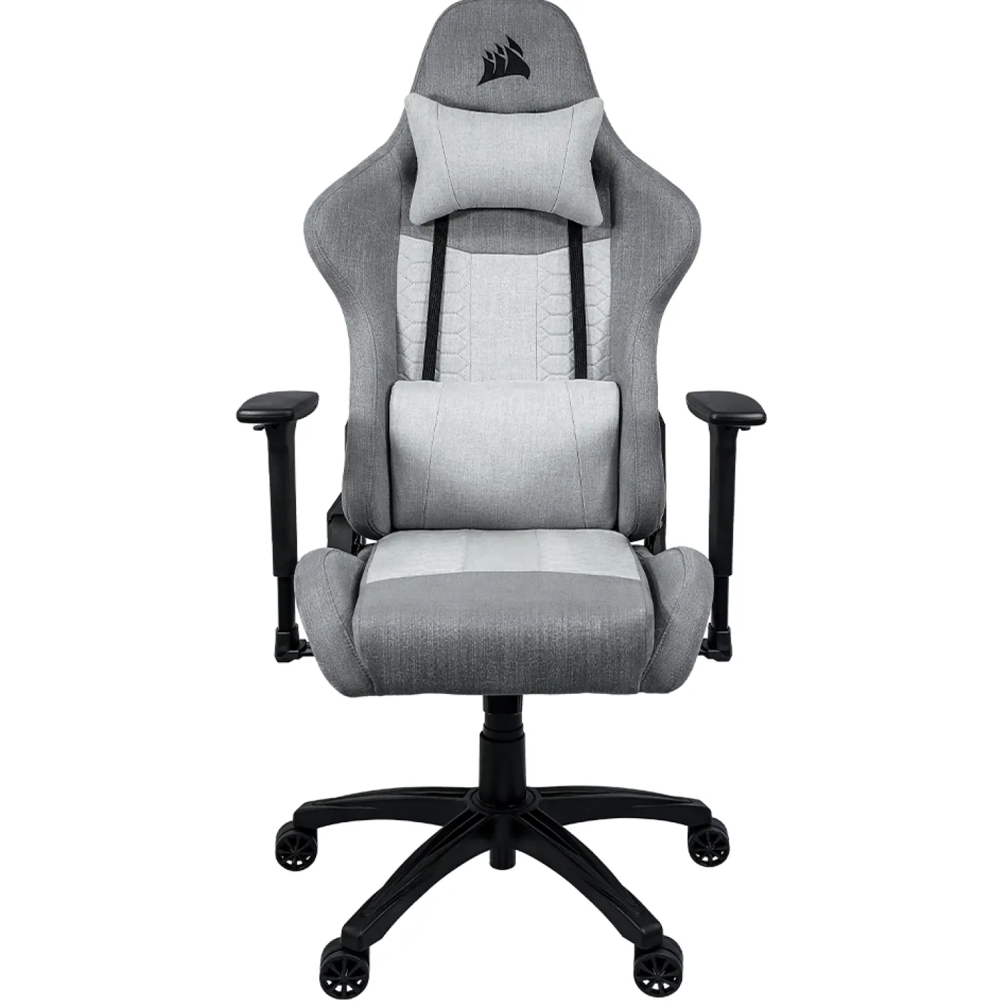 Corsair TC100 RELAXED Fabric Argent/Gris