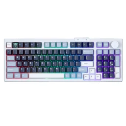 Darmoshark TOP98 RGB Wireless Blanc ANSI US