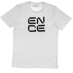 ENCE T-shirt Square Blanc